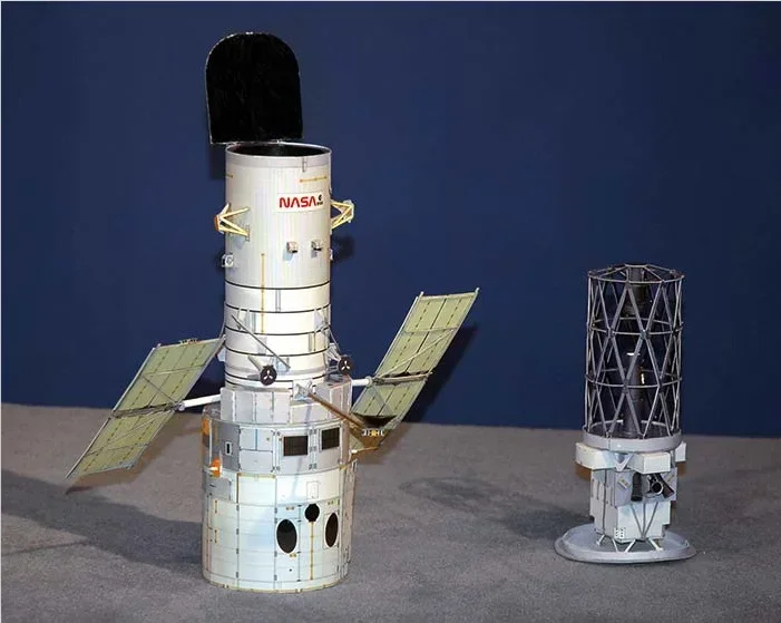 1/48 With Built-in Version Hubble Space Telescope 38cm 3D Paper Model DIY Student Science Handwork