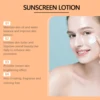 Sunscreen Cream Spf 60+ Long Lasting Uv Protection Facial Sun Block Refreshing Moisturizing Isolation Lotion Skin Care Products 6