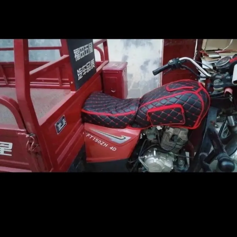 

Tricycle Accessories Complete Motorcycle Tricycle Fuel Tank Cover Leather Cover Dust Proof and Thermal Insulation Seat Cushion