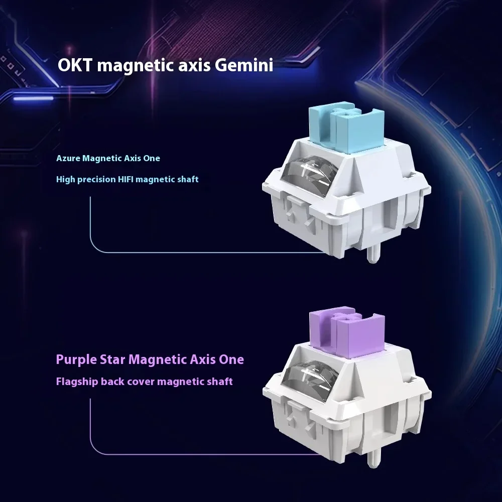 Iyx Mu68 Ultra Mu68Ultra 기계식 키보드 마그네틱 스위치 유선 키보드 핫 스왑 Rgb 백라이트 맞춤형 E-스포츠 게임용 키보드