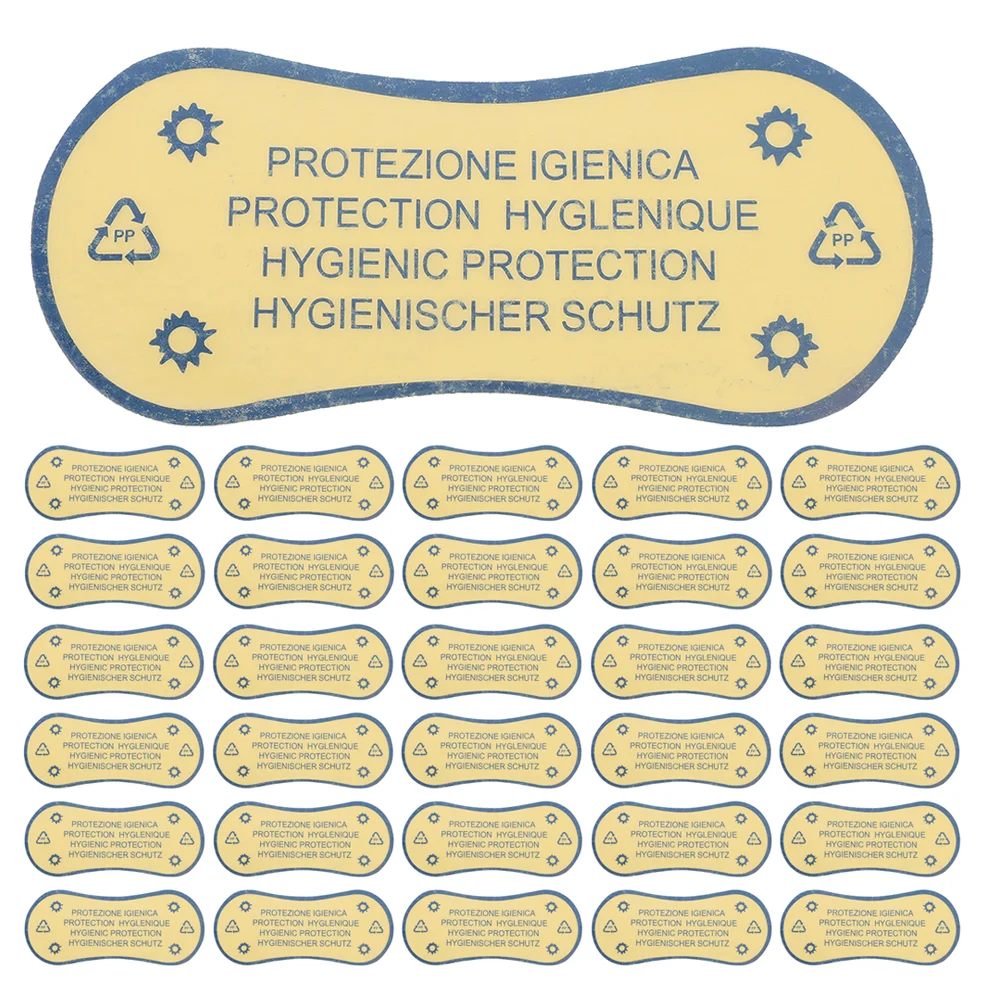 

Swimsuit Protective Liners Clear Swimsuit Stickers Underpants Self-Adhesive Warning Label Underwear Hygiene Sticker