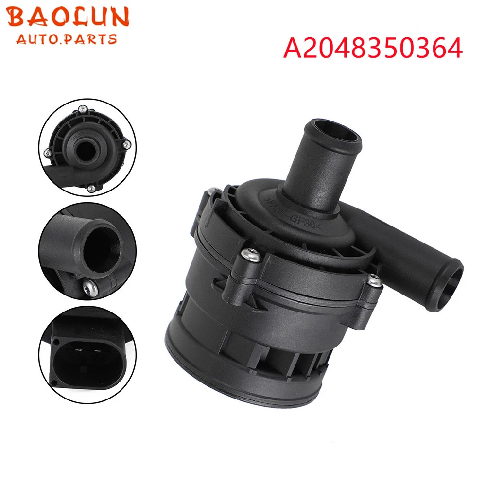 A2048350364 Auxillary Water Pump For Parking Heater For Mercedes-Benz C250 Base Coupe 2-Door 2015 C63 Amg Base Sedan 4-Door