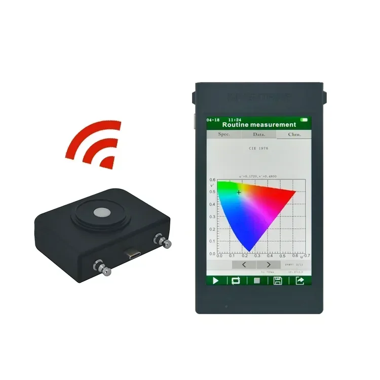 YYHC- -400 Handheld Spectrometer Spectral Irradiance Colorimeter 3