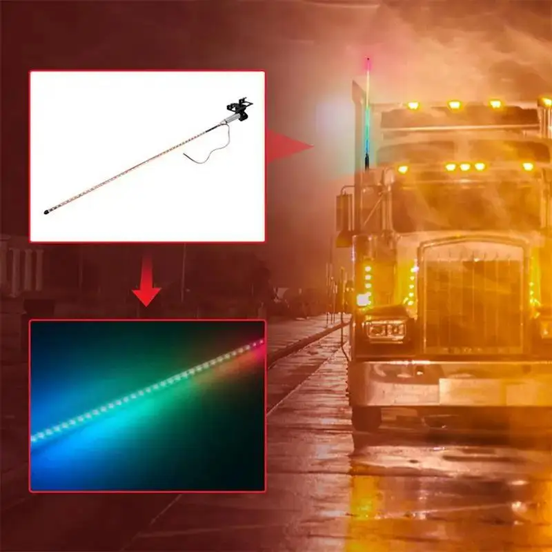 RGB LED Antenna Light 5