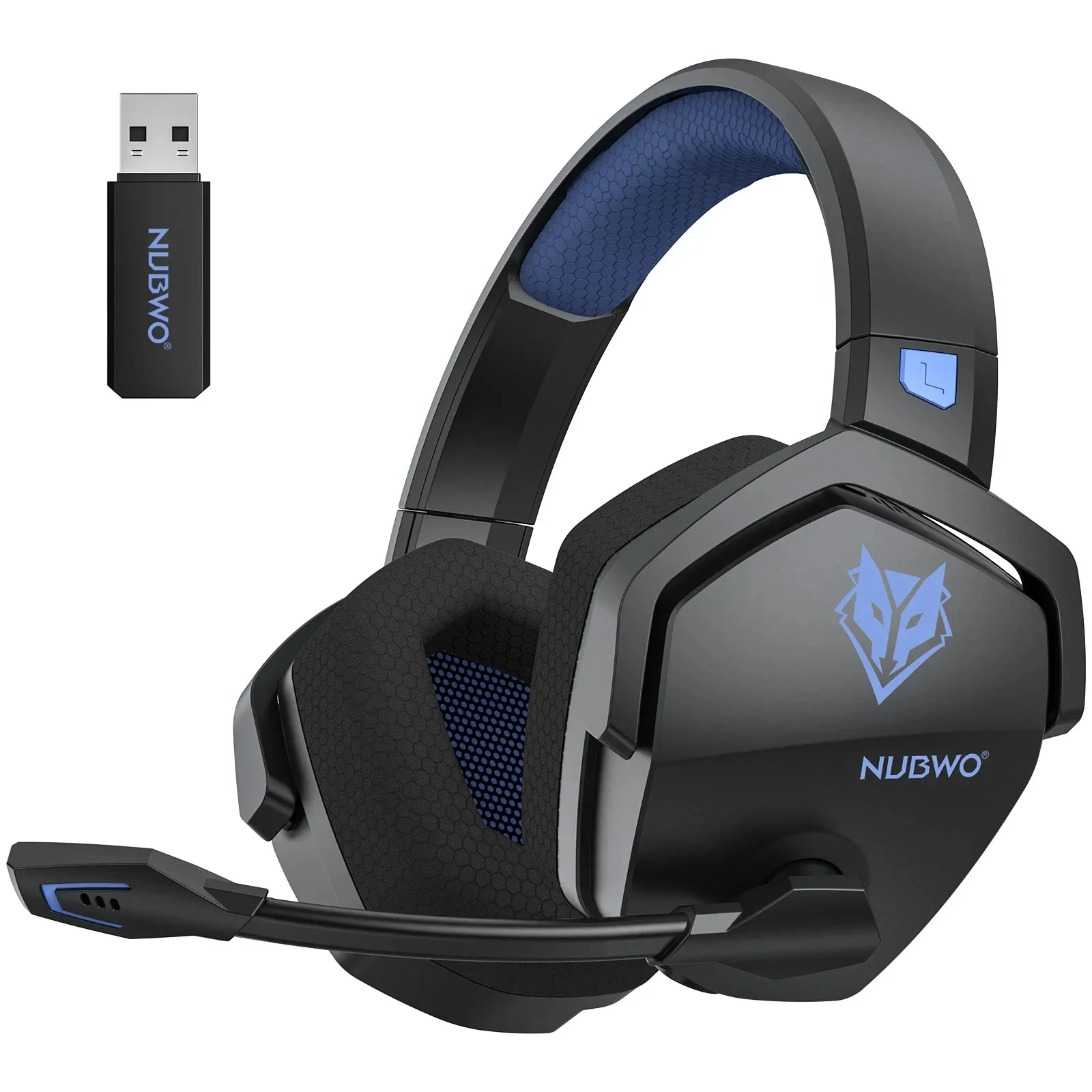 NUBWO G06 Dual Wireless Gaming Headset with Microphone and Bluetooth Connectivity