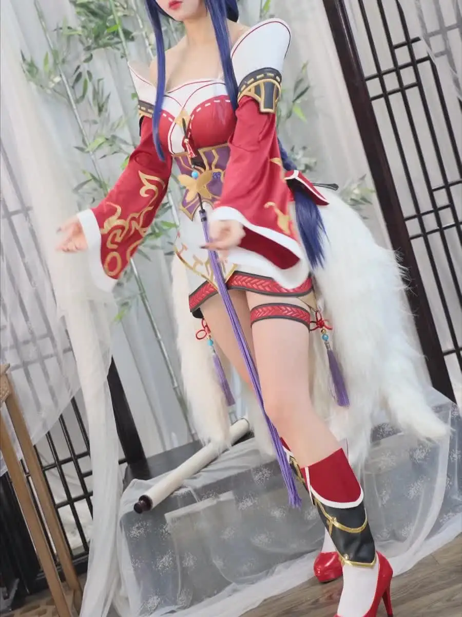 在庫あり UWOWO アーリ コスプレ ゲーム LOL: アーリ チャンピオン