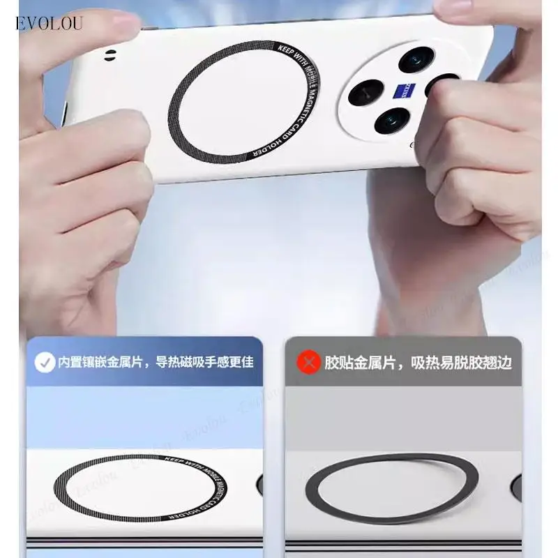 Magsafe Magnetic Frameless Shockproof Phone Case