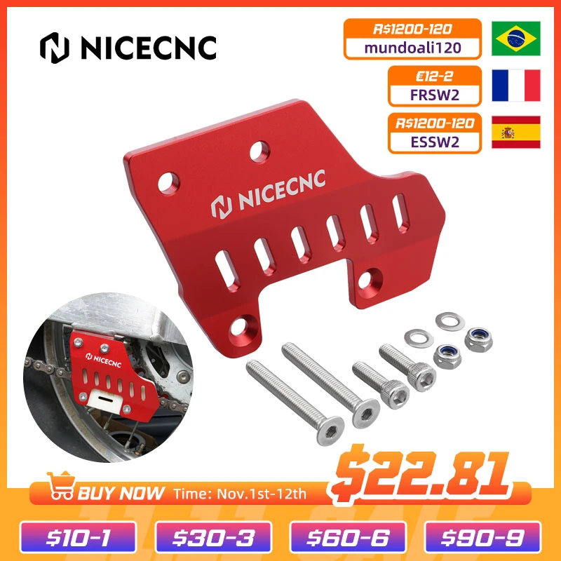 NiceCNC Motorcycle Chain Guide Strengthener For Honda XR650L XR 650L