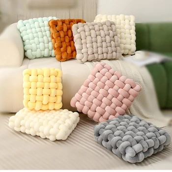 Soft Plush Knot Cushion 1