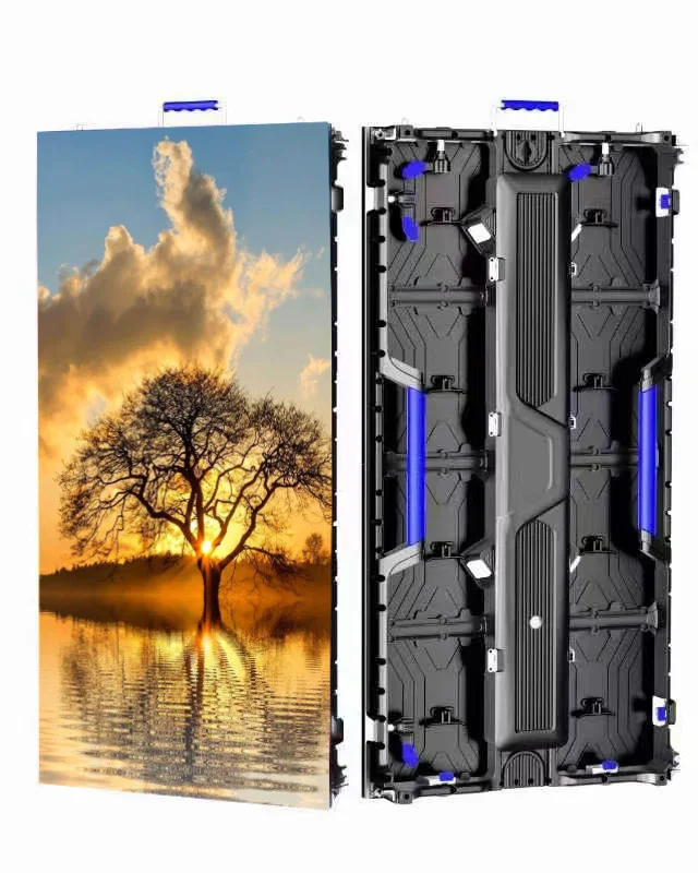 Chiesa All'Aperto Hd P4.81Mm Pannello Led Alluminio Pressofuso 500*1000Mm Pannelli A Parete