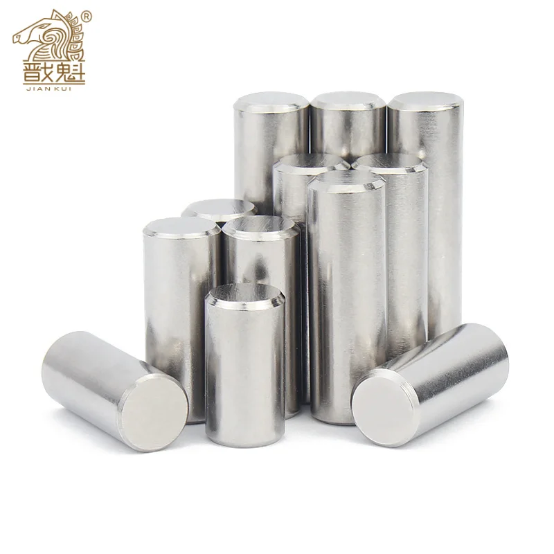 M1 M1.5 M2.5 m3 M4 M5 M6 M8 M10 cylindrical pin locating stud 304 stainless steel fixed shaft solid rod 4 ~ 100mm