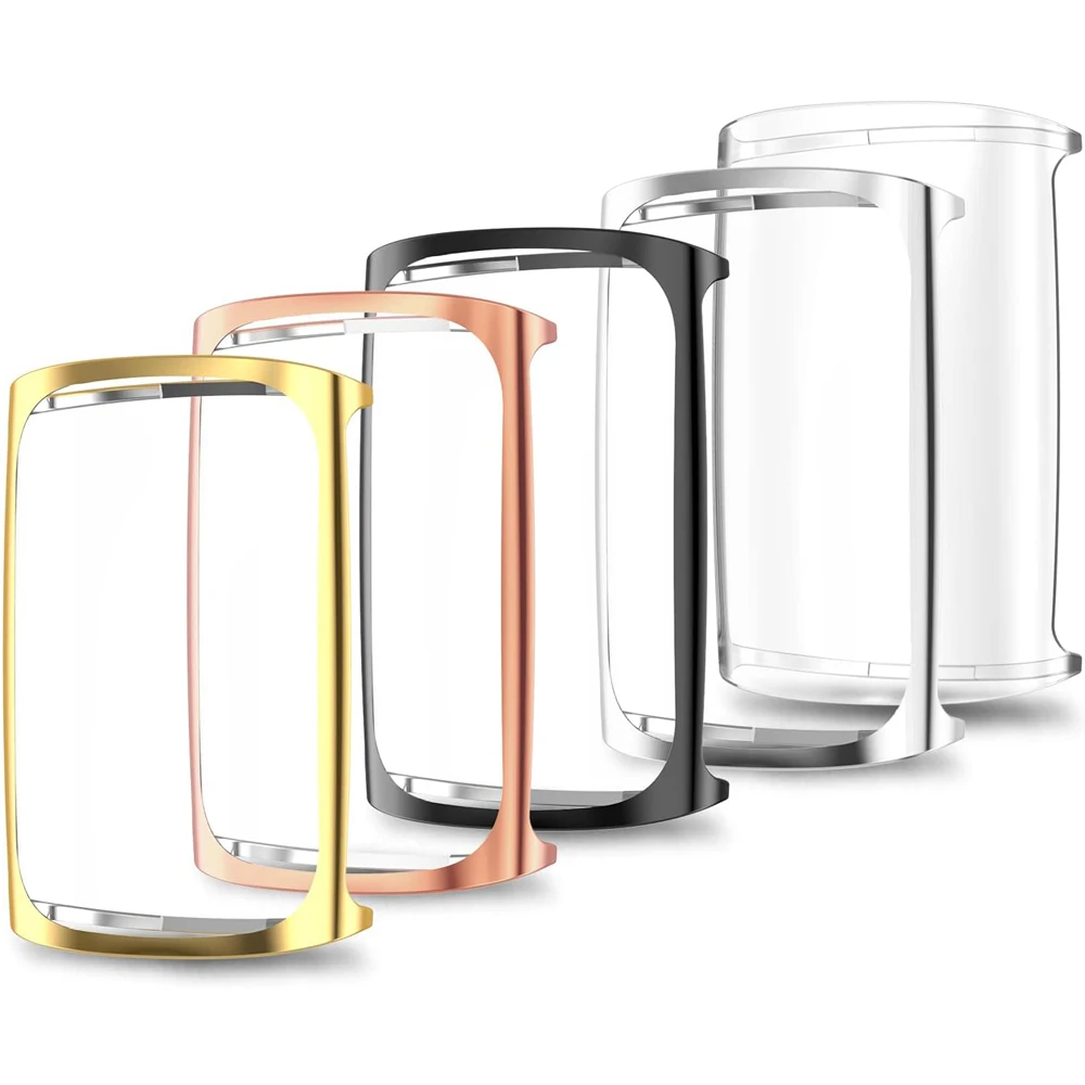 TPU Full Around Protective Soft Bumper Case with Screen Protector