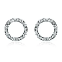 

100% S925 Sterling Silver Exquisite Zircon Ladies Earrings With Gemstone Heart-Shaped Fashion Hypoallergenic Earrings for Women