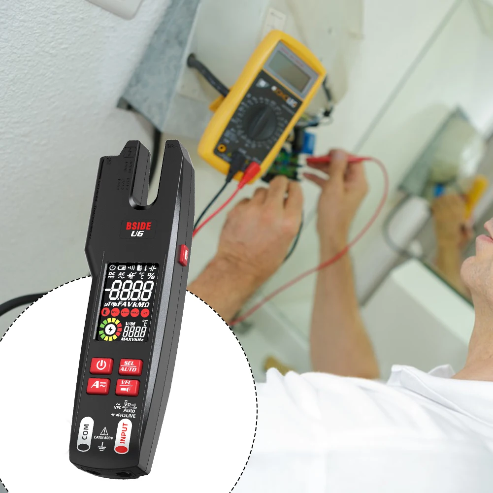 

,Universal Voltmeter Multimeter Smart U-shaped Current Multimeter For Current Detection