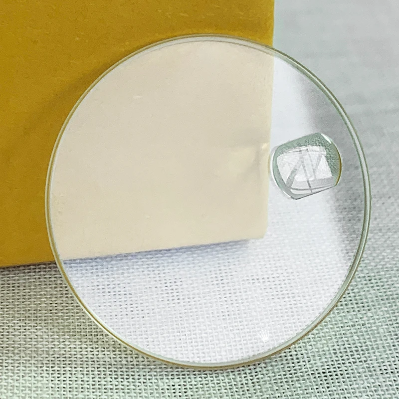 Per Explorer Ii 40/42 Case 16570 216570 226570 Sapphire Crytal Flat Con Scanalature Per Finestra Data Con Logo Accessori Antigraffio