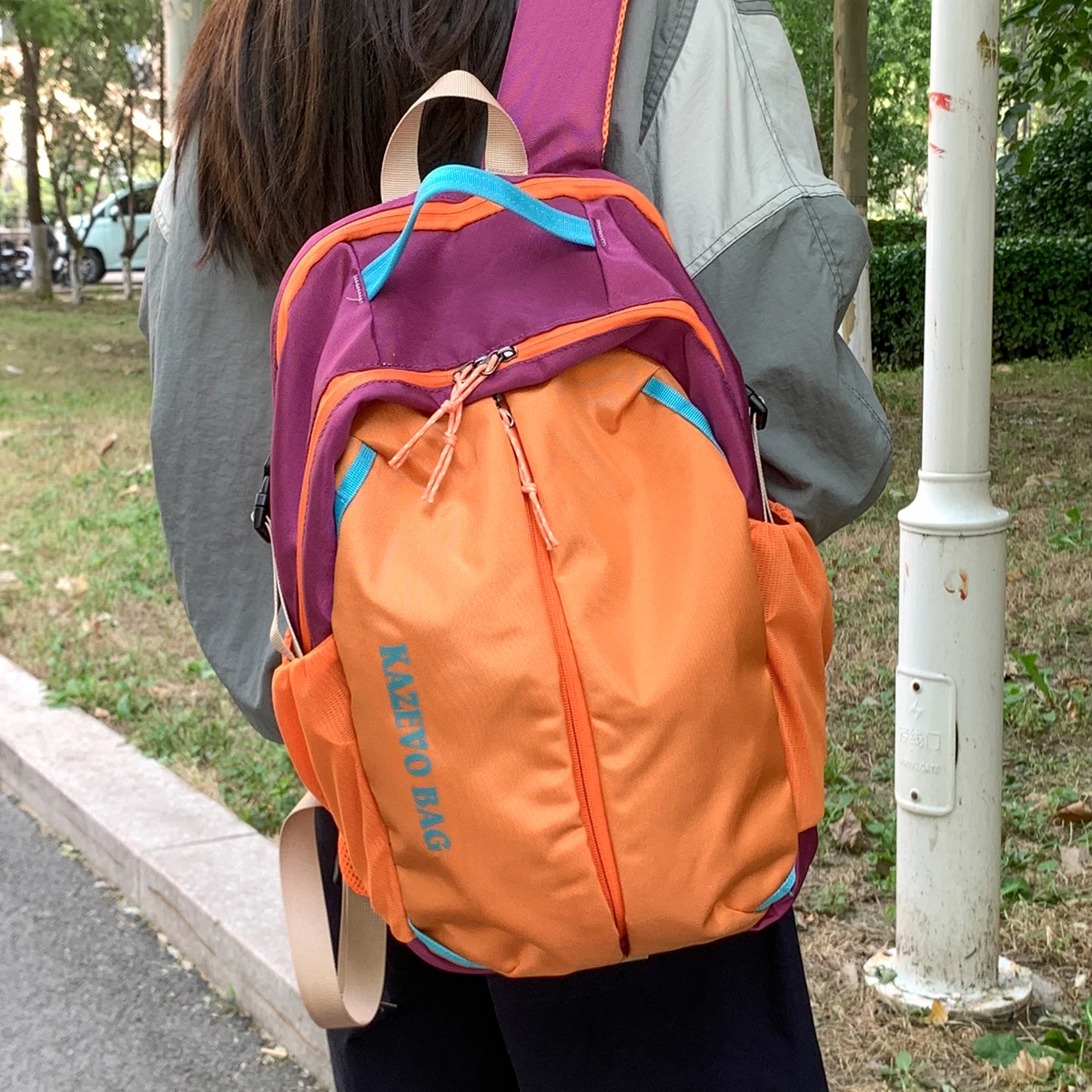 New Style Backpack for Men and Women, Junior High School Students, High School Students, College Students, School Bags, Sports Commuting, Lightweight, Large-Capacity Travel Backpack