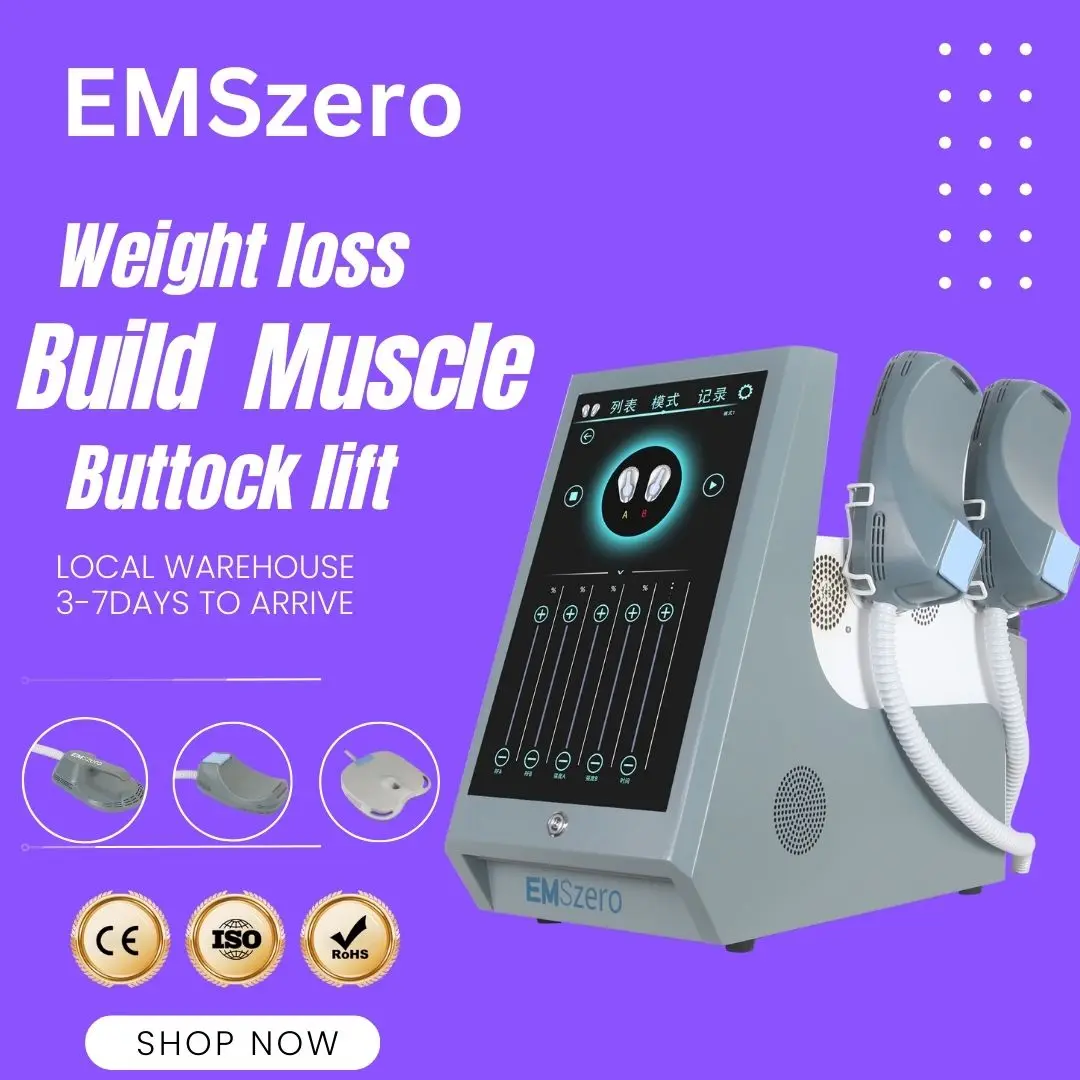 

Latest EMSZERO NEO 6500W 200HZ Weight Lose Machine EMS Stimulater Muscle Body Sculpt Slimming Butt Build For Salon