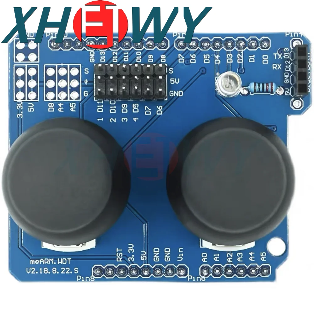 Blocco Elettronico Doppio Joystick Di Gioco Ps2 Joystick Modulo Joystick Compatibile Con Uno R3