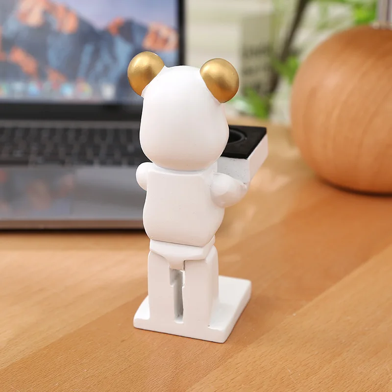 Resin Smart Watch Charger Stand Support Apple Watches Charging Base Holder Cartoon Wrist Watch Organizer Display Accessories