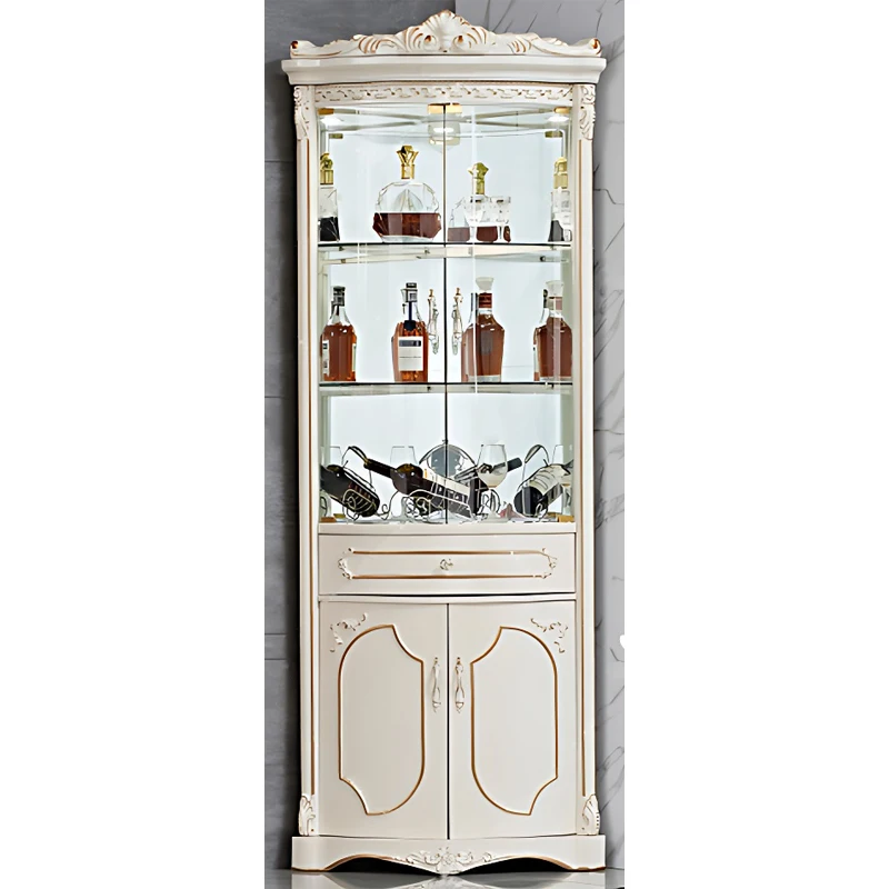 Audrey Luxury Modern Simple Shown Display Wine Bar Cabinet Storage Wine Cabinet