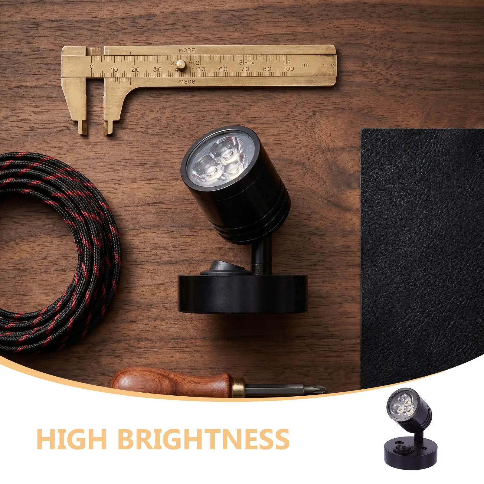 독서등 LED 보트 실내등 해양 램프 RV DC 12V 천장등 블랙