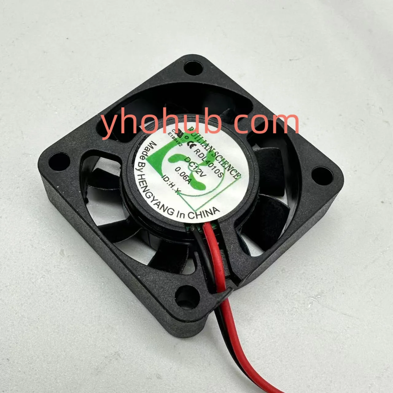 

XFAN RDL4010S серверный охлаждающий вентилятор DC 12V 0.06A 2-проводной