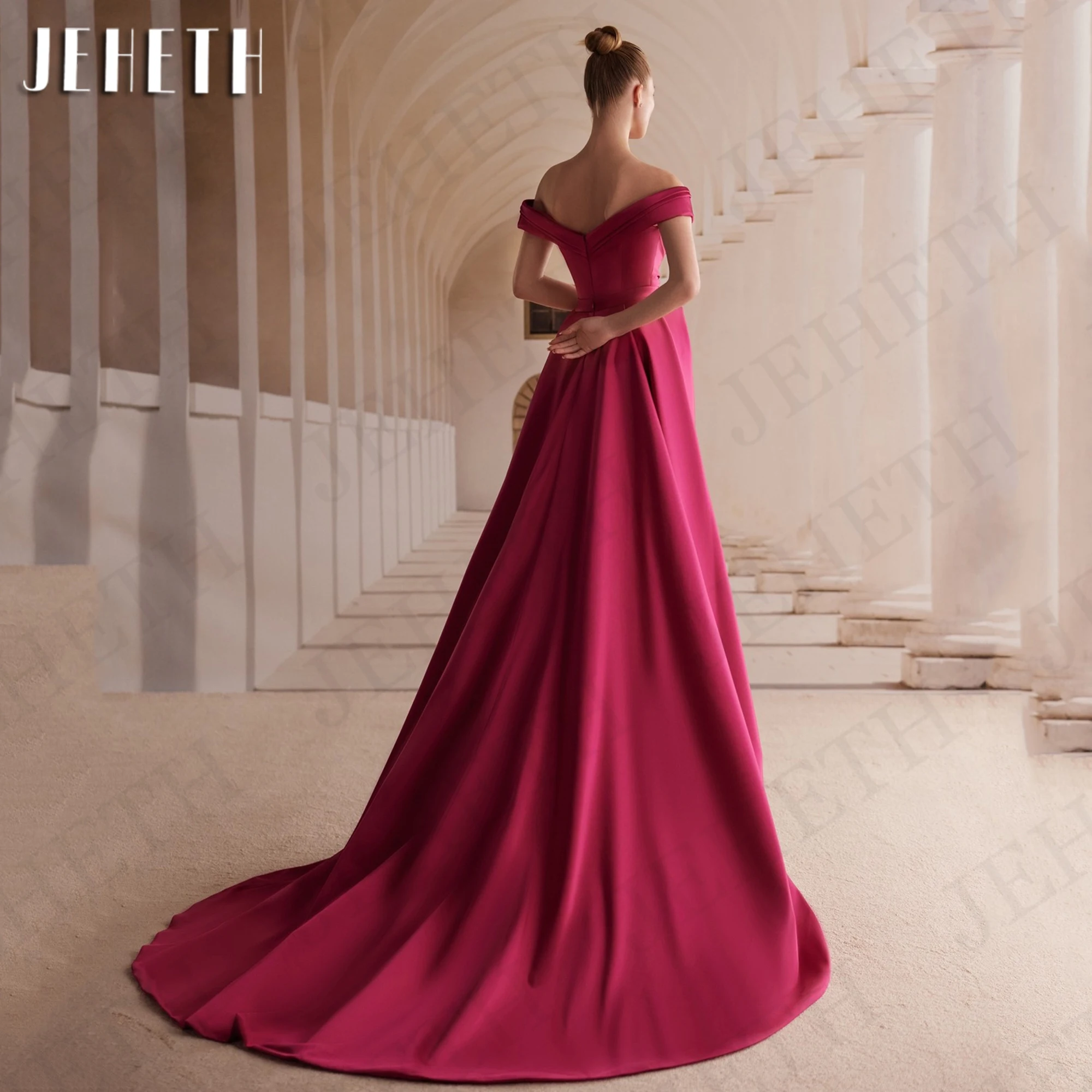 cover up formal dress Dressystars Women Fuchsia Formal Dress Chiffon Strapless Long Ball Gown  Wedding Guest Dress With Ruffles main image 0