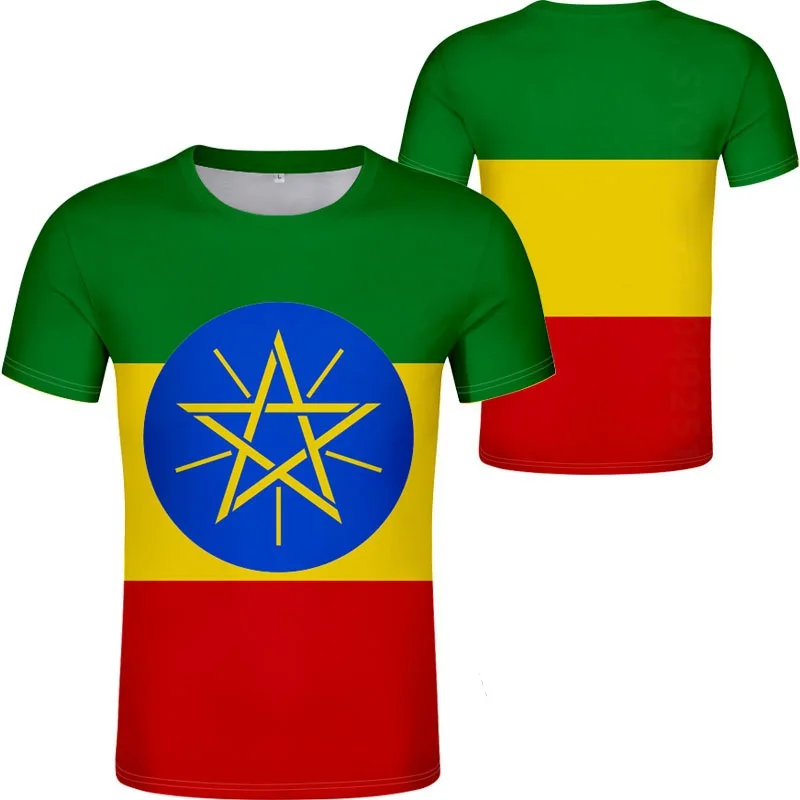 

Футболка Эфиопия с именем, номером, Eth, футболка, фото, одежда, печать, сделай сам, бесплатно, изготовление на заказ, не выцветает, не треснул, футболка, Джерси, Повседневная