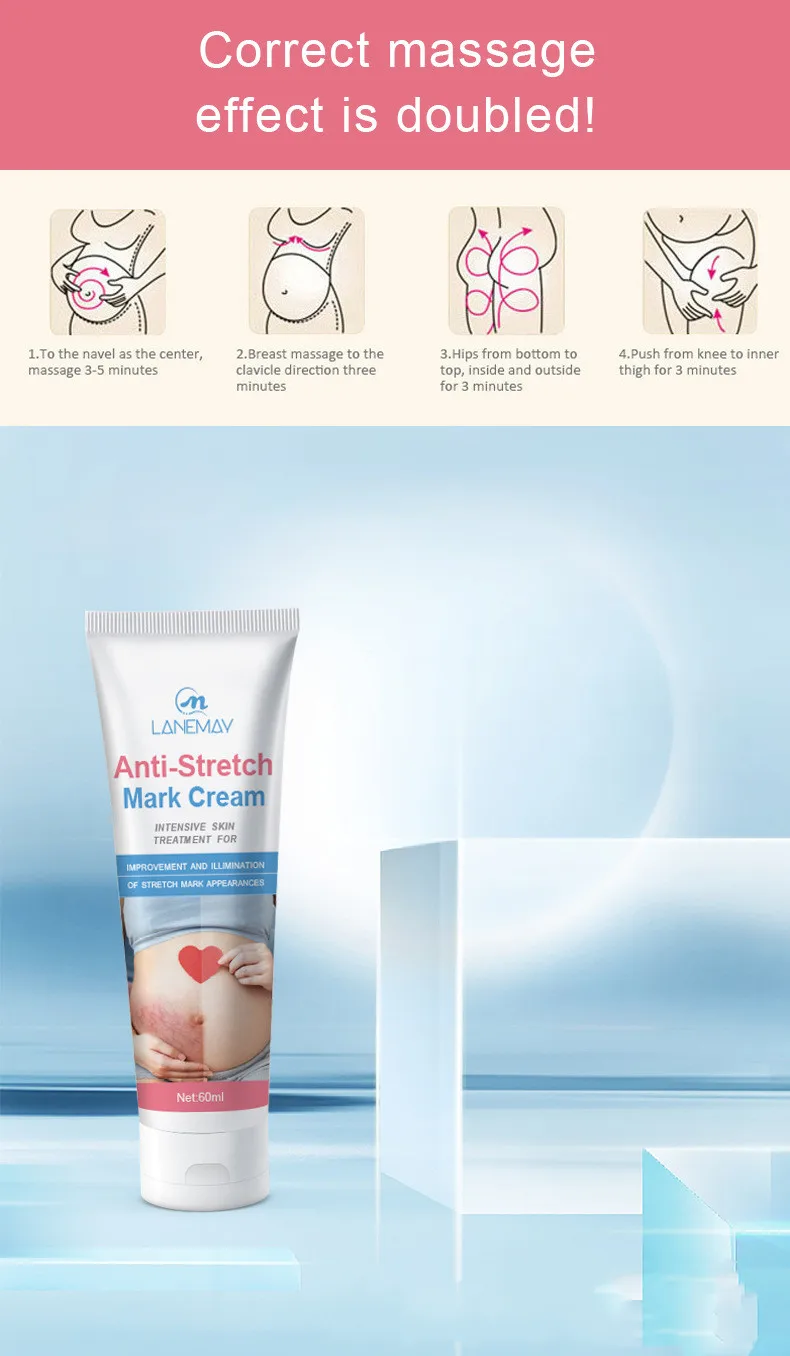 Firming Snail Mucus Cream Eliminates stretch marks and postpartum