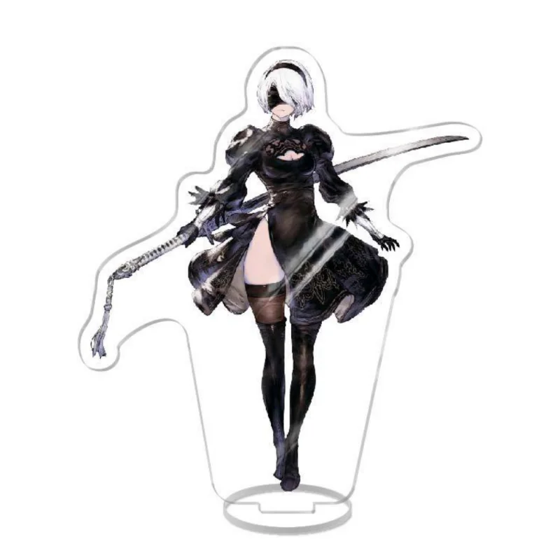 thumbnail image 5 of Figura de acción de NieR:Automata Anime Game, soporte acrílico, modelo de juguete, placa de decoración de escritorio, coleccionable, para amigos y fanáticos, regalos, 5 of 5