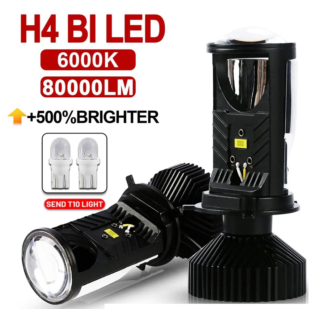 

Car LED lamps with lens H4 High Power 900W Mini Bi Lenses for Headlights led lens Canbus Lighthouse Lens spotlight12V 24V 32V