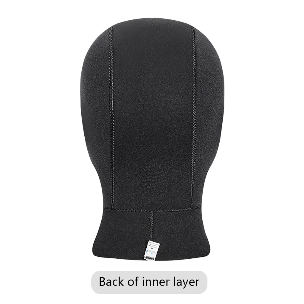 

Шапка для дайвинга SAIL 5 мм, Неопреновая ветрозащитная шапка, головной убор с плечом, зимняя шапка для плавания с гидрокостюмом для мужчин, M