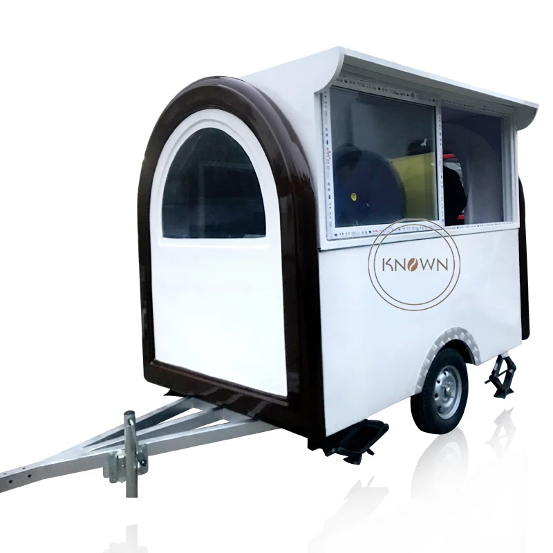2023 Fast Food Trailer Outdoor Street Kitchen Snack Vending Cart Customized Food Truck with CE ISO top quality american standard street kitchen hot dog vending van fast food truck mobile food cart for sale