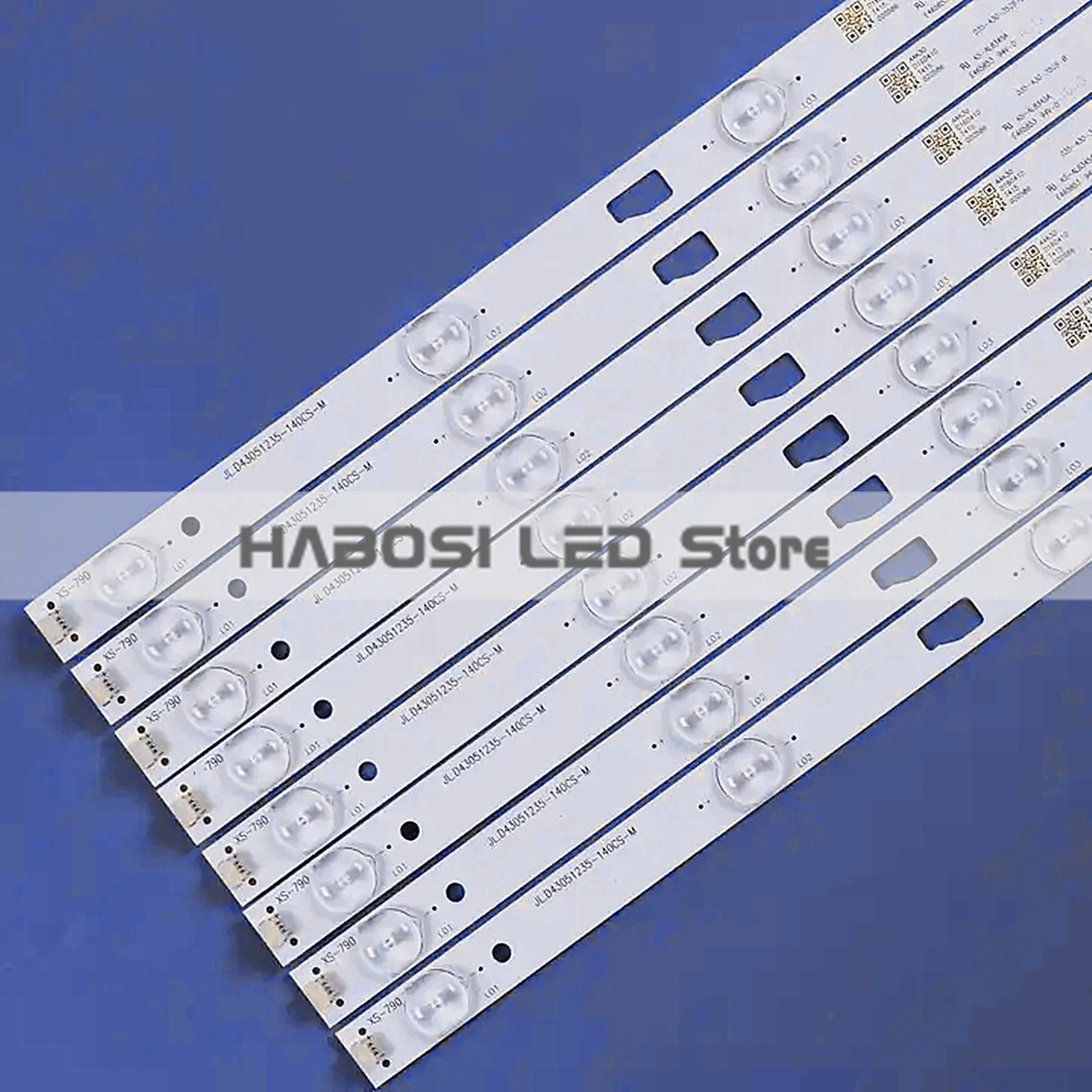 8pcs LED PLE 43S05FHD 43E10 43L1550C 43L3500C 43L35CMC LVF430LGD0 SP LED43S LE43M109 43E300C JL D43051235 140CS M 035 430 3528 B 3