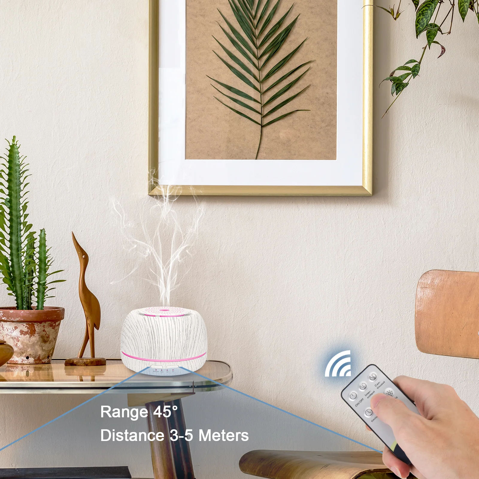 Ultrasonic Aromatherapy Diffuser – Air Purifier & Humidifier