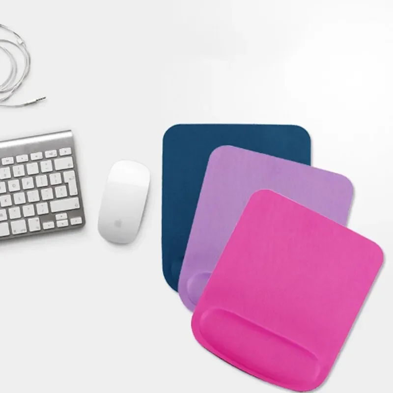 Mouse Pad EVA Foam Wrist Simple Solid Color Comfortable Thick Sponge Gaming Pc Keyboard Desk Mat 210X230MM