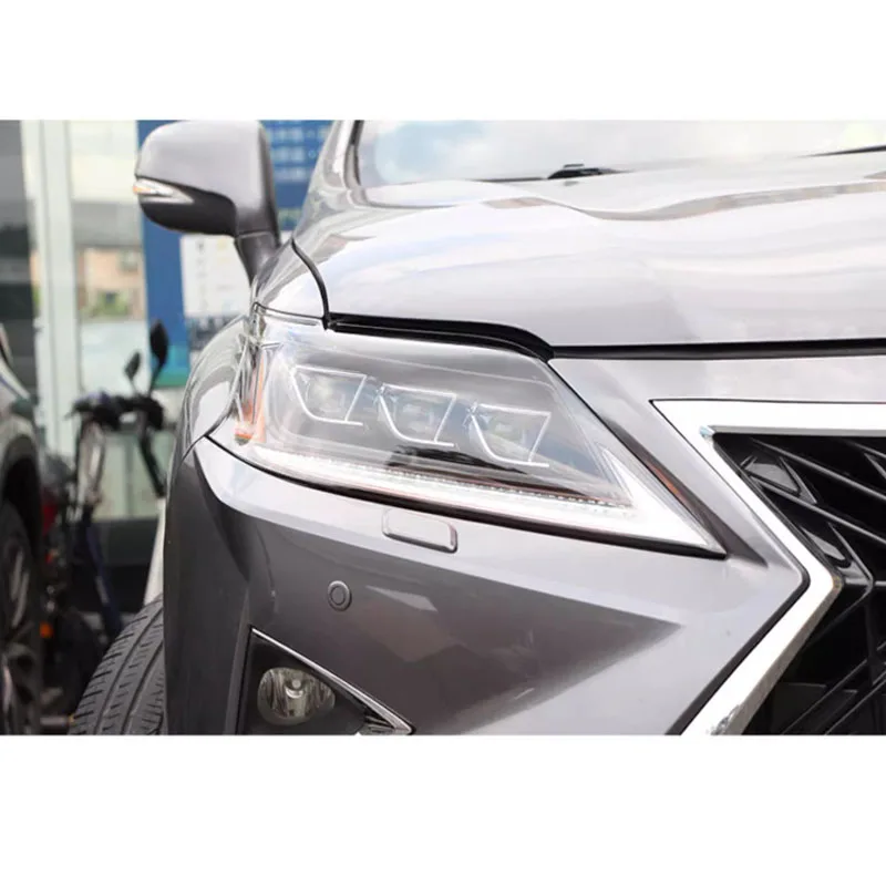 LEXUS RX 2009 2015 헤드 램프, 업그레이드 LED 헤드 라이트, 프론트 라이트 어셈블리, 플러그 앤 플레이 액세서리