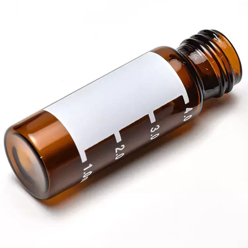 투명 스크류 탑 유리 샘플 병, 자동 헤드 스페이스 샘플링 병, 솔벤트 분석 병, 4 ml, 5ml, 100 세트