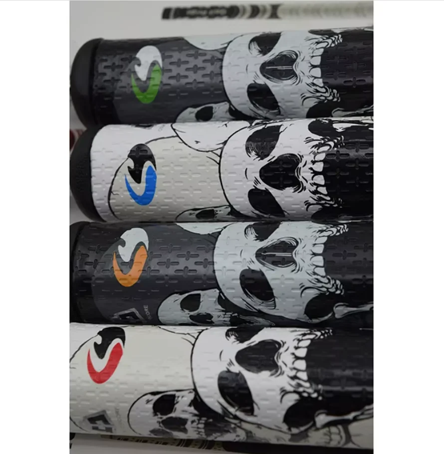 New Golf Putter Grips Skull 2.0/3.0/5.0 Grips Print Golf Club Putter Grip PU Non-slip Wear-resistant 1 Pcs