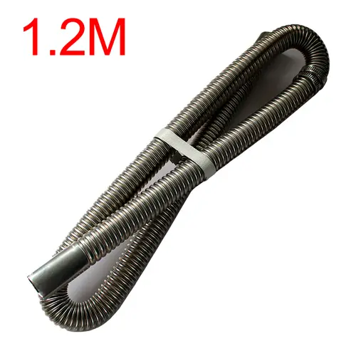 60cm 100cm 120cm 150cm 200cm 250cm 300cm Air Diesel Parking Heater Stainless Steel Exhaust Pipe Tube Gas Vent Hose Car Truck VAN - Image 11