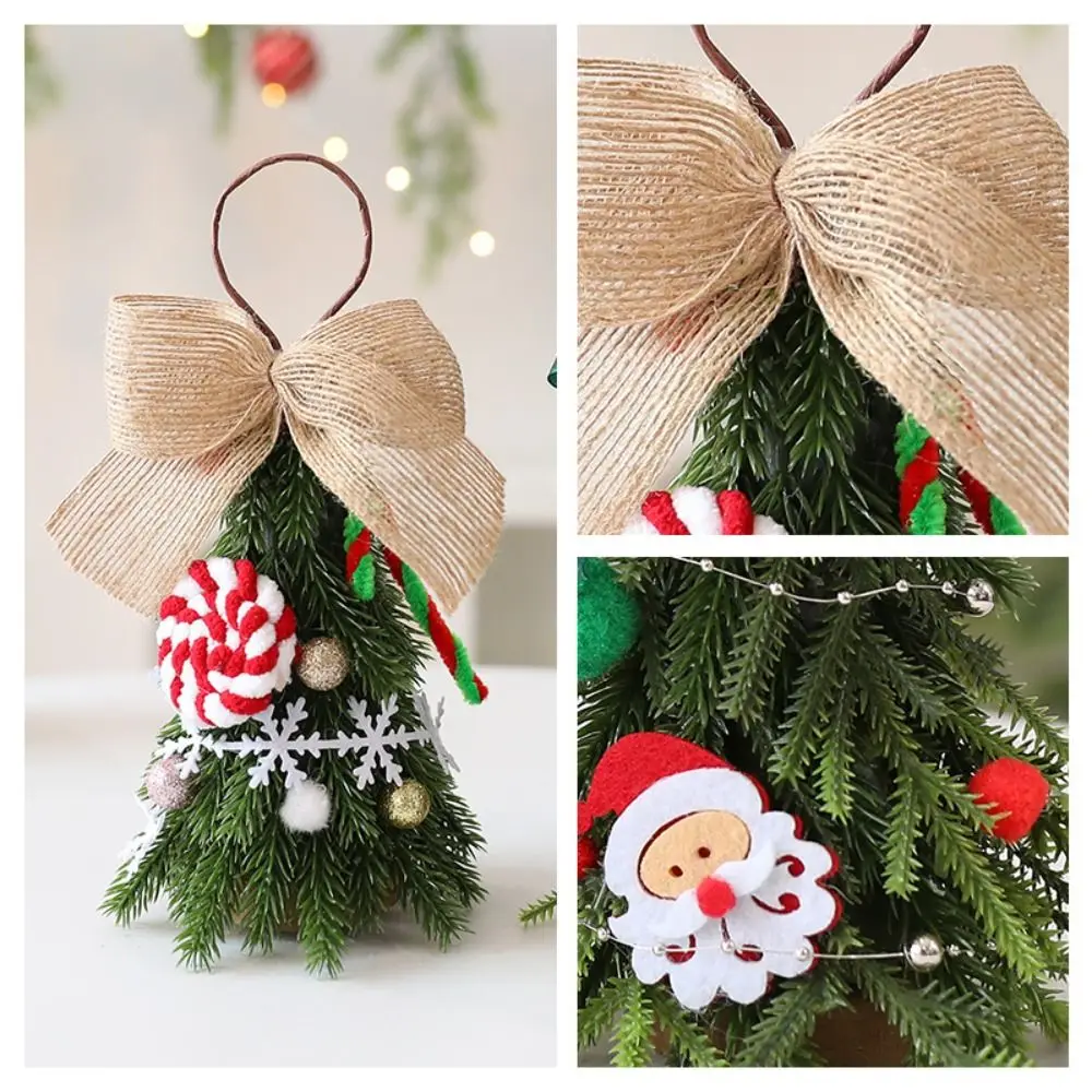 Mini Christmas Tree PE Scene Setup Desktop Ornament