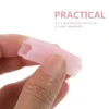 4pcs Nipper Cover Protective Sleeve for Nail Cuticle Scissors Manicure Pedicure Tools kits Dead Skin Scissor (Pink+ Rose Red) 5