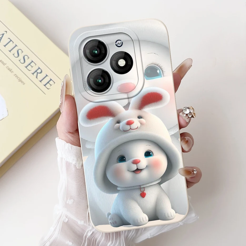 Cute Panda Cartoon Soft Silicone Shockproof Phone Case Cover