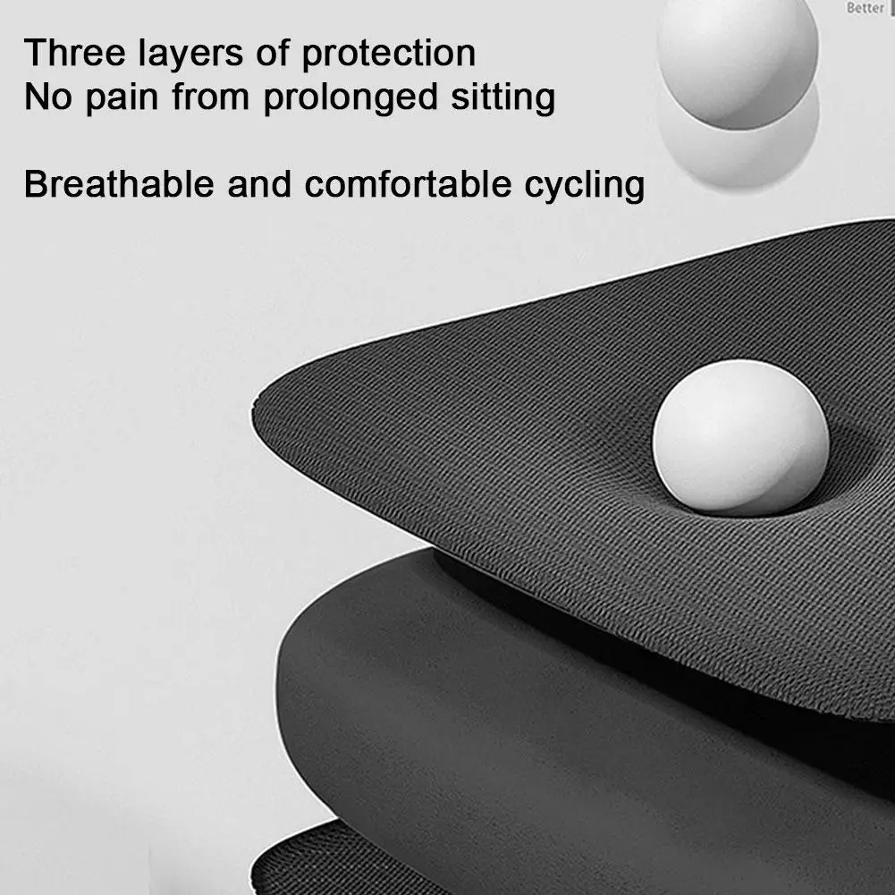 Cotton Motorcycle Seat Cushion Universal Anti Slip Breathable Pad