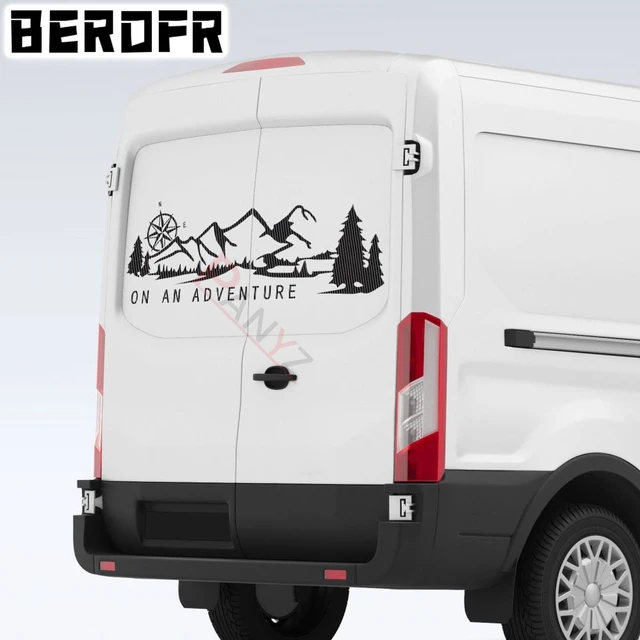 Ford Transit Custom Mountain Edition Seitenstreifen Auto Aufkleber