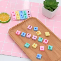 15pcs/lot Digital Eraser Little Rubber Writing Drawing Eraser Rubber Student stationery for Office School 2