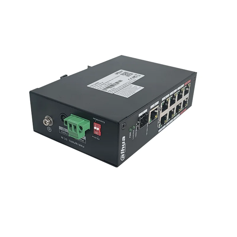 SWITCH INDUSTRIEL POE PFS3111-8ET-96-F 8-PORTS DAHUA - Commutateur PoE avec  8 ports - Delta