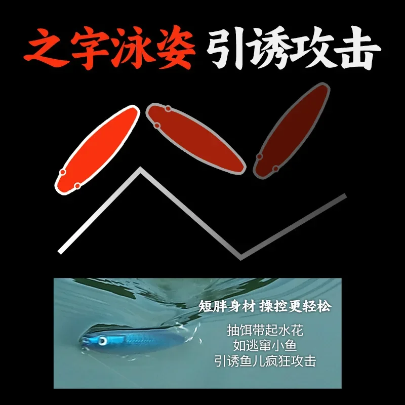 

Зеркальная система, длинная литая маленькая карандашная блесна в пресной воде, зеркальная блесна для рыбалки не требуется ВВС