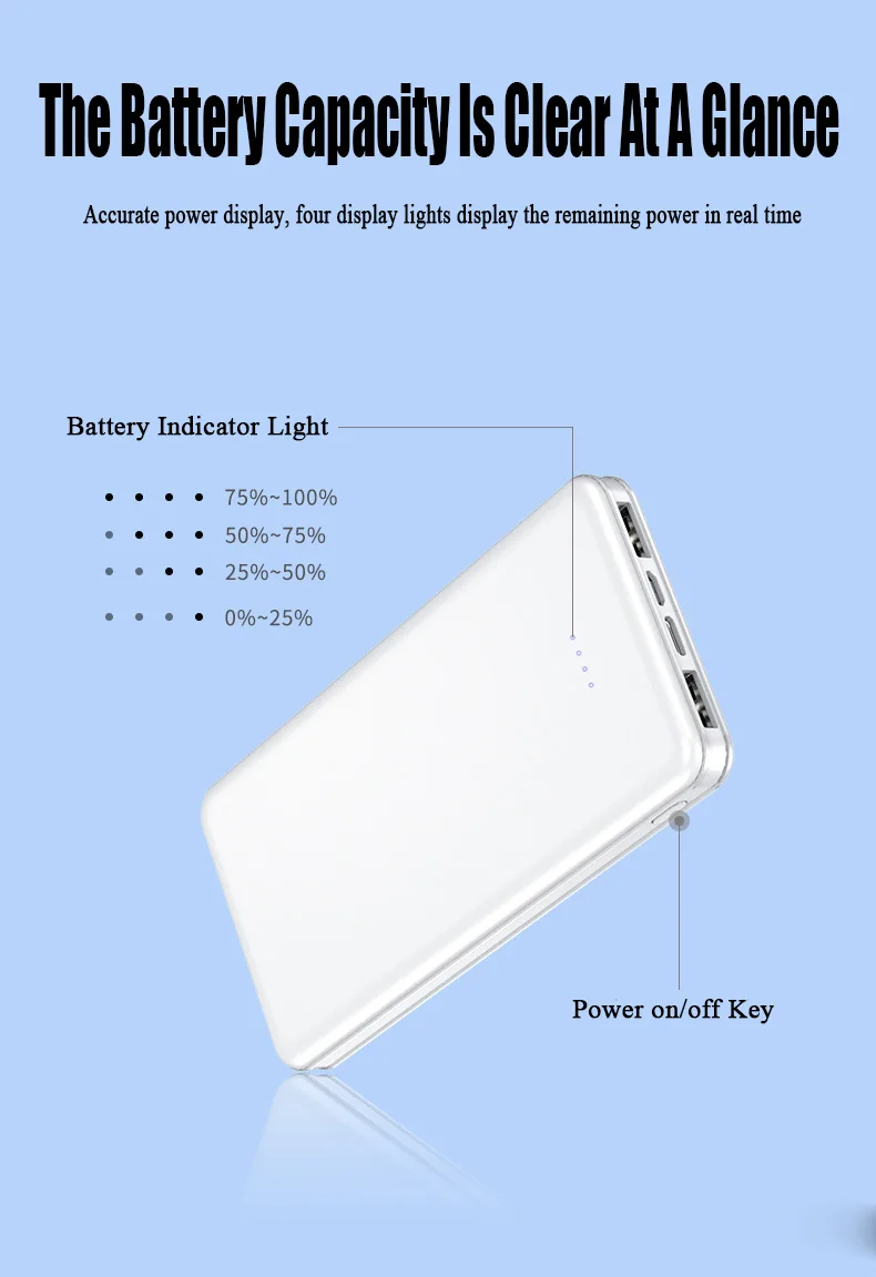 New 20000mAh Macaron Portable Power Bank Dual Output Dual Input Design 10W Fast Charger for Samsung Xiaomi External Battery Pack 6 S78518a52d255454f932e080a6e3bb406k