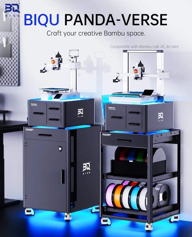 For Bambu Lab A1, A1 mini Bambu Space Expansion PANDA-VERSE Waste